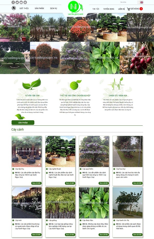 Cây xanh Ngọc Quý