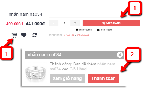 nut mua hang